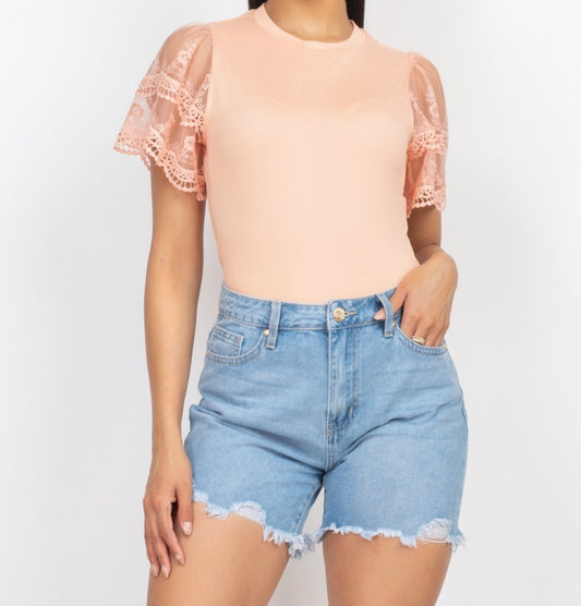 Butterfly Lace Blouse