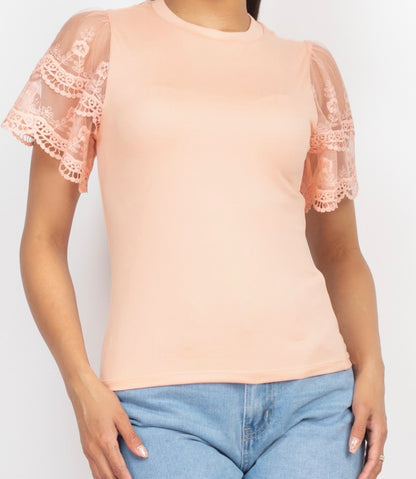 Butterfly Lace Blouse